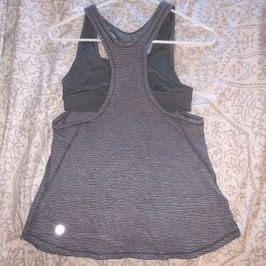 NWOT Gray lululemon tank top